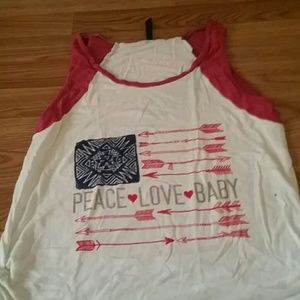 No sleeve tshirt